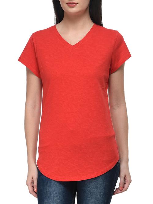 red cotton top - 11140574 - Very Small Image - 1