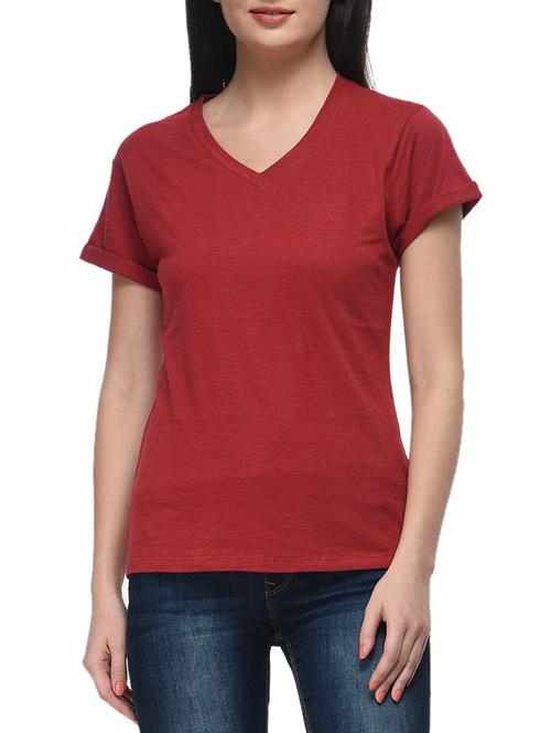 red cotton top - 11140652 - Very Small Image - 1