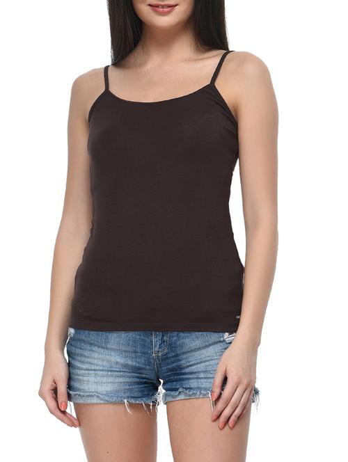 brown viscose top - 11142240 - Very Small Image - 1