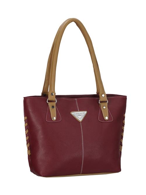 violet leatherette handbag - 11142441 - Very Small Image - 1