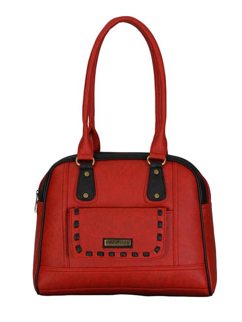 red leatherette handbag - 11142458 - Very Small Image - 1