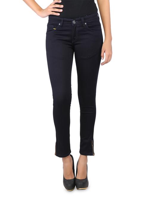 dark blue ankle length jeans - 1115097 - Very Small Image - 1