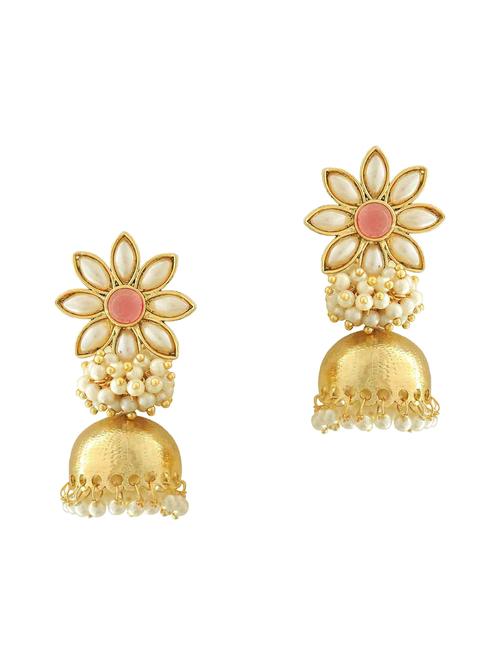 pink copper  earring - 11154225 - Very Small Image - 1