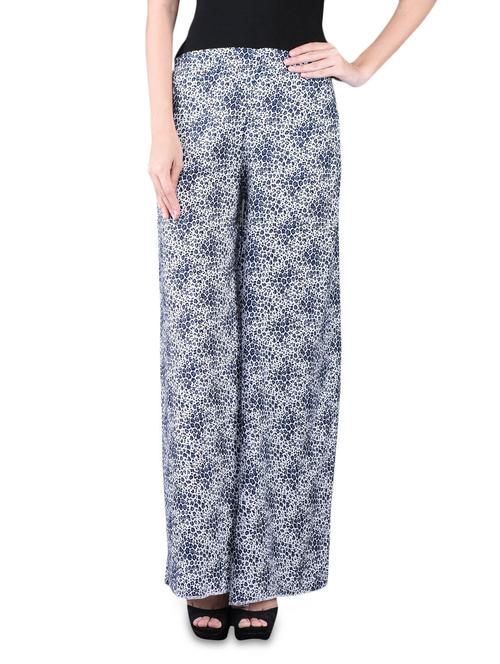 printed poly crepe palazzo - 1117987 - Very Small Image - 1