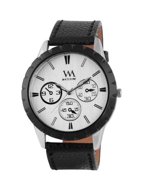 black  analog watch - 11197002 - Very Small Image - 1