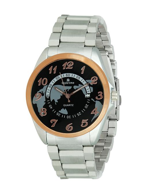 atkin round dial black watch - 11200654 - Very Small Image - 1