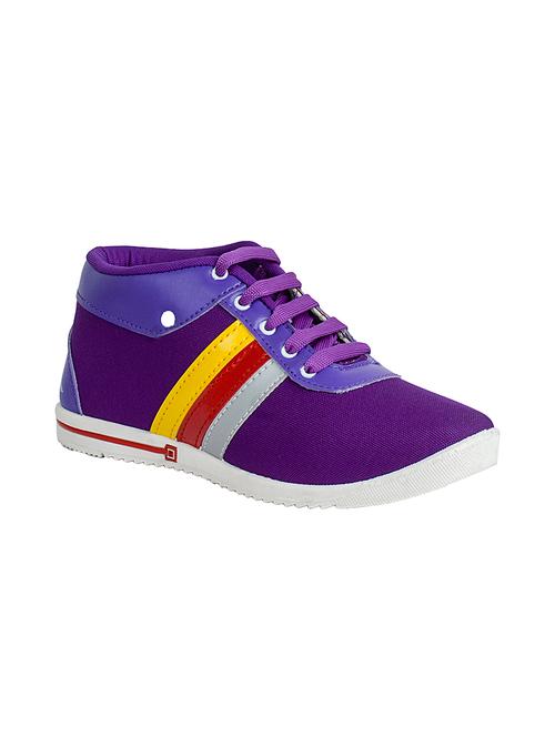 purple leatherette shoes - 11201173 - Very Small Image - 1