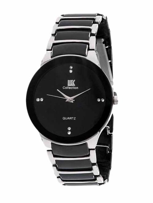 silver metal men analog watch - 11215546 - Very Small Image - 1