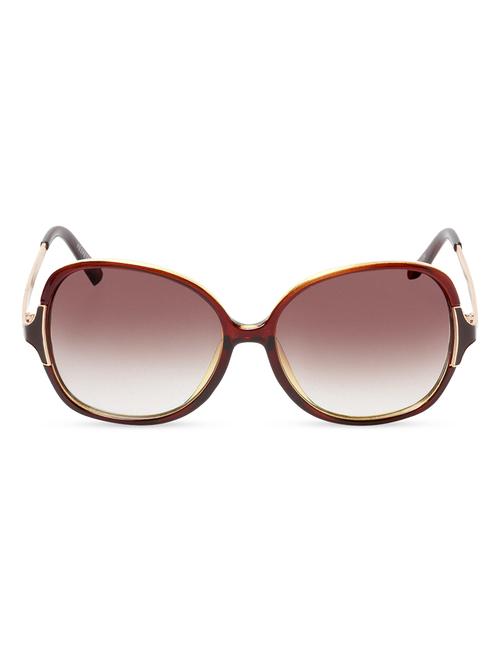 brown frame oversized sunglasses - 1122091 - Very Small Image - 1