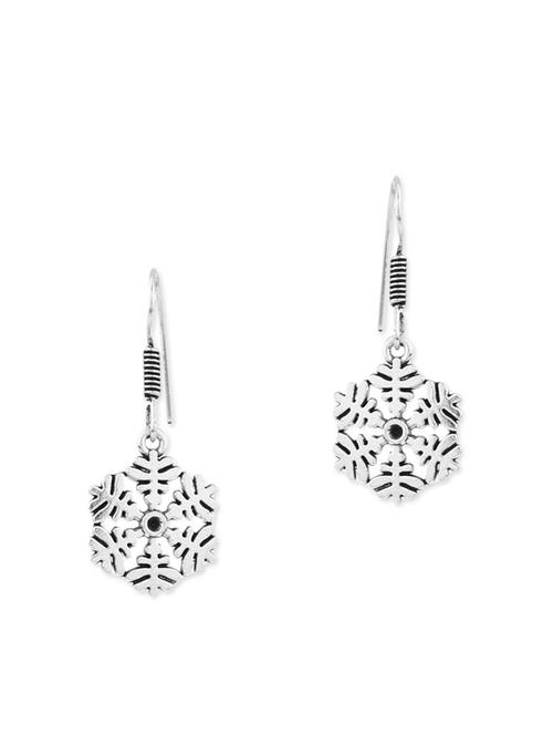 silver metal drop earring - 11227759 - Very Small Image - 1