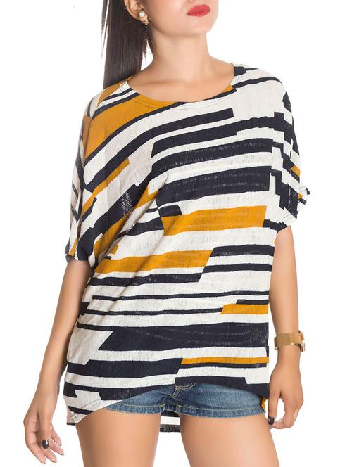 yellow net regular top - 11231835 - Very Small Image - 1