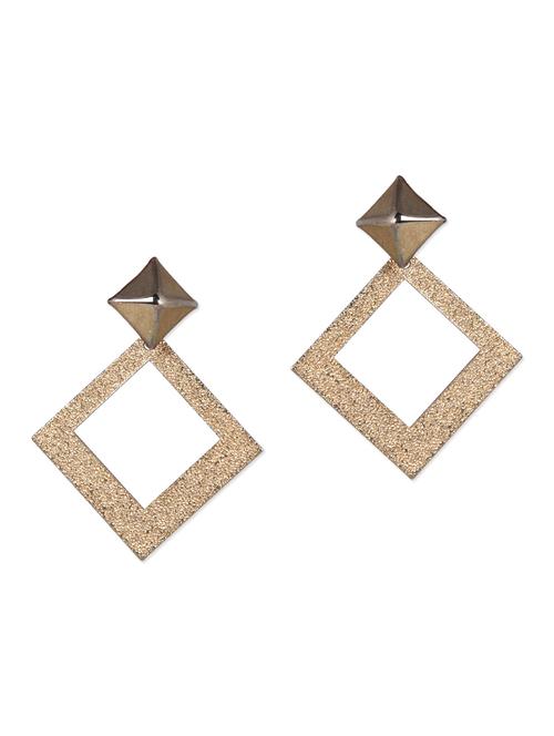 gold geometric earrings - 1123215 - Very Small Image - 1