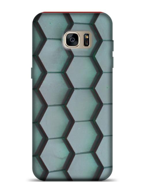 abstract hexagonal samsung galaxy s7 phone case - 11236337 - Very Small Image - 1