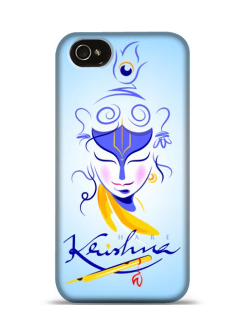 lord krishna apple iphone 4 phone case - 11237196 - Very Small Image - 1
