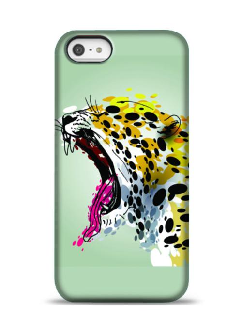roaring jaguar apple iphone 5 phone case - 11241572 - Very Small Image - 1