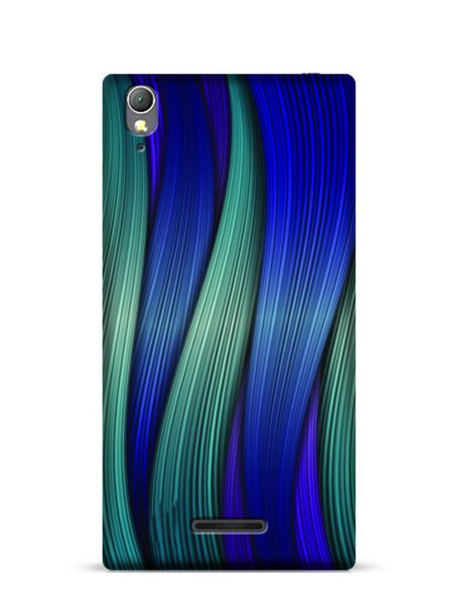 abstract waves sony xperia t3 phone case - 11243266 - Very Small Image - 1