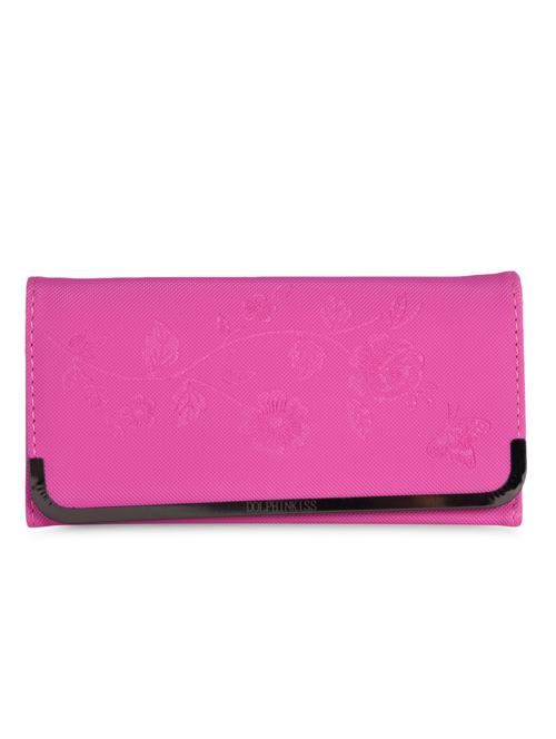 pink floral embossed wallet - 1124414 - Very Small Image - 1
