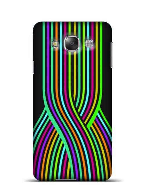 abstract colour lines samsung galaxy e7 phone case - 11248191 - Very Small Image - 1