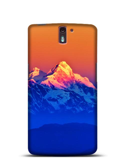 himalayan mountains view from mt shivapuri oneplus one phone case - 11249762 - Very Small Image - 1