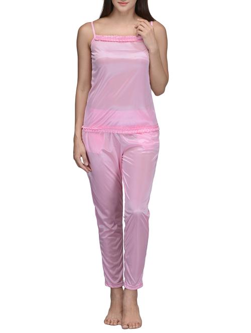 frill detail top with pajama set  - 11251692 - Very Small Image - 1