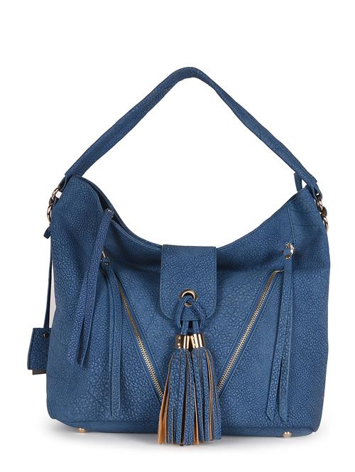 blue leatherette handbag - 11260379 - Very Small Image - 1