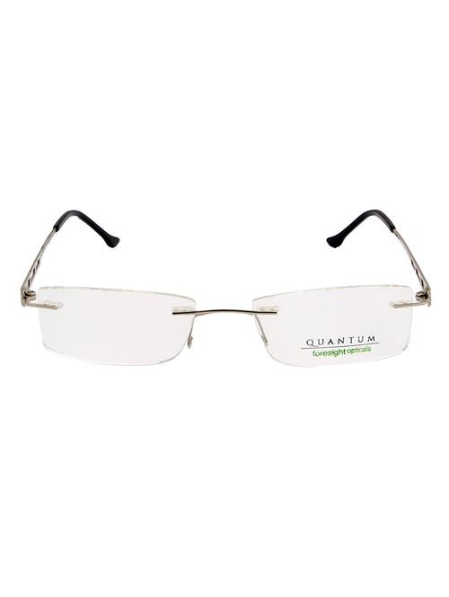 natural color, rectangle rimless eyeglass frame - 11262653 - Very Small Image - 1