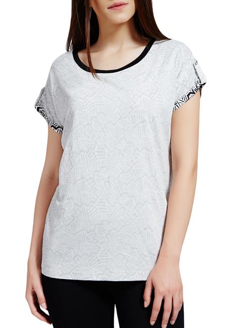 white viscose regular tshirt - 11263754 - Very Small Image - 1