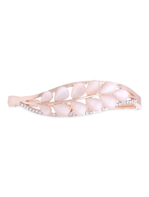 leaf shape pearl design bracelet for women - 11269875 - Very Small Image - 1