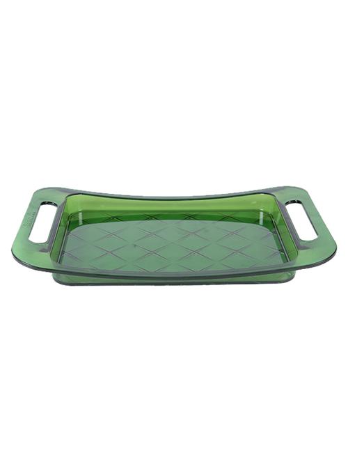 solid green glass tray - 11271811 - Very Small Image - 1