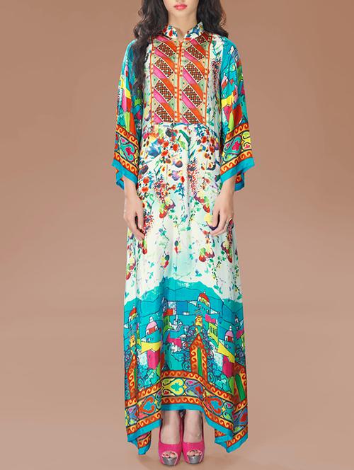 white crepe kurta - 11278991 - Very Small Image - 1