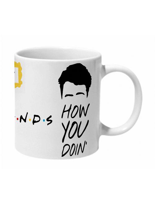 mooch wale friends joey tribbiani ceramic mug - 11280422 - Very Small Image - 1