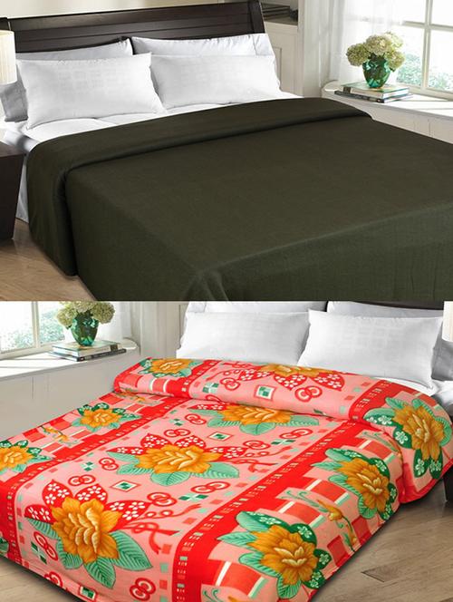 christy's collection assorted blends double blanket (buy 1 get 1) - 11281731 - Very Small Image - 1