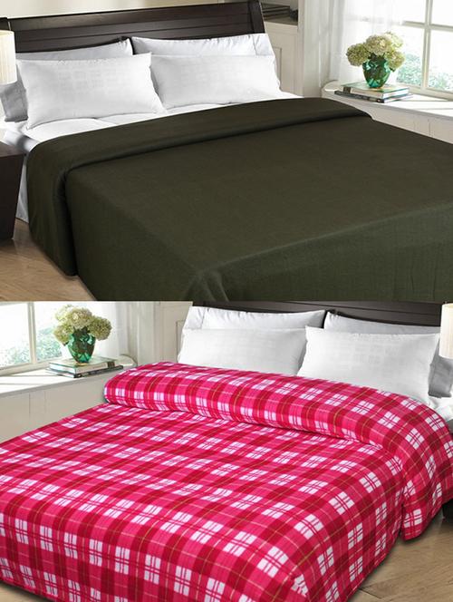 christy's collection assorted blends double blanket (buy 1 get 1) - 11281744 - Very Small Image - 1