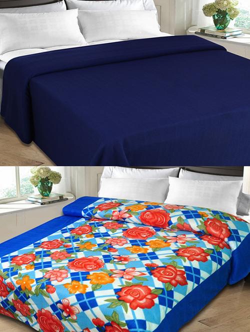 christy's collection assorted blends double blanket (buy 1 get 1) - 11281759 - Very Small Image - 1