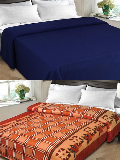 christy's collection assorted blends double blanket (buy 1 get 1) - 11281764 - Very Small Image - 1