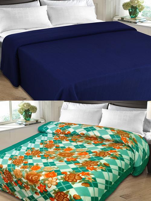 christy's collection assorted blends double blanket (buy 1 get 1) - 11281768 - Very Small Image - 1