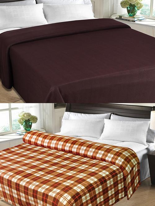 christy's collection assorted blends double blanket (buy 1 get 1) - 11281800 - Very Small Image - 1
