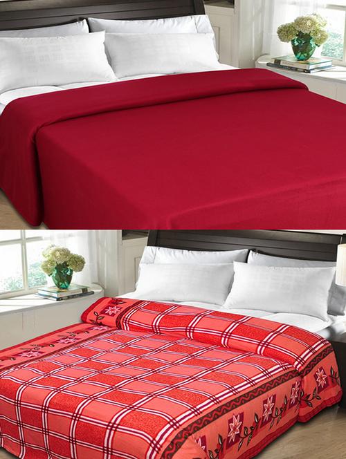 christy's collection assorted blends double blanket (buy 1 get 1) - 11281852 - Very Small Image - 1