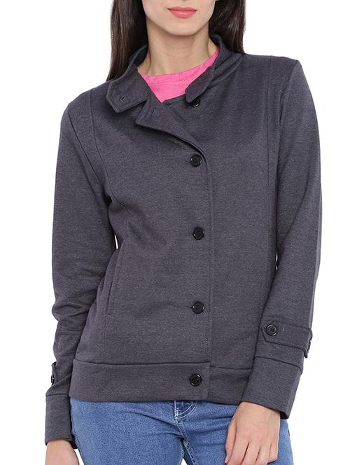 front pocket button-up jacket  - 11284508 - Very Small Image - 1