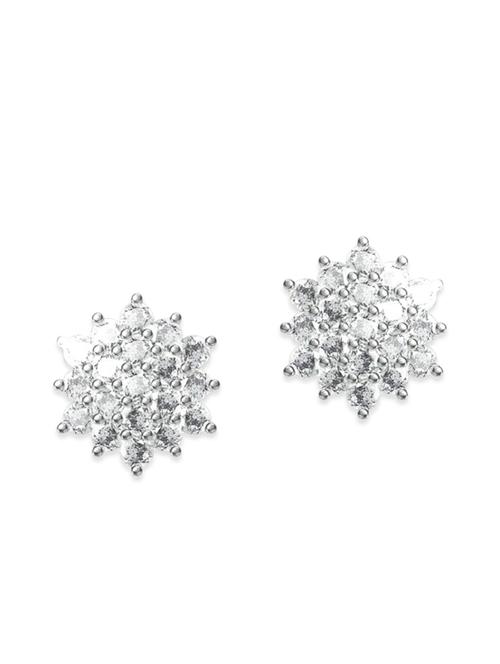 silver studs earring - 11289810 - Very Small Image - 1