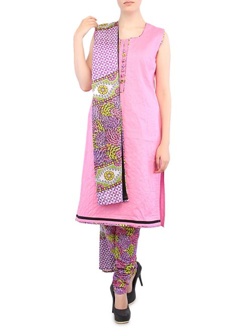 Sleeveless cotton suit set - 1129158 - Very Small Image - 1