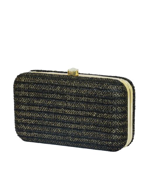 black jute clutch - 11292792 - Very Small Image - 1