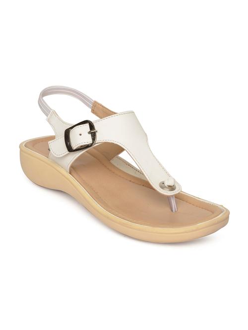 white solid sandal - 11294214 - Very Small Image - 1