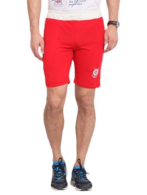 red cotton short - 11295183 - Very Small Image - 1