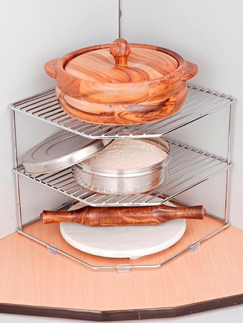 chrome plated steel kitchen rack - 1129613 - Very Small Image - 1