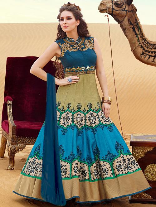 blue silk blend suit - 11296474 - Very Small Image - 1