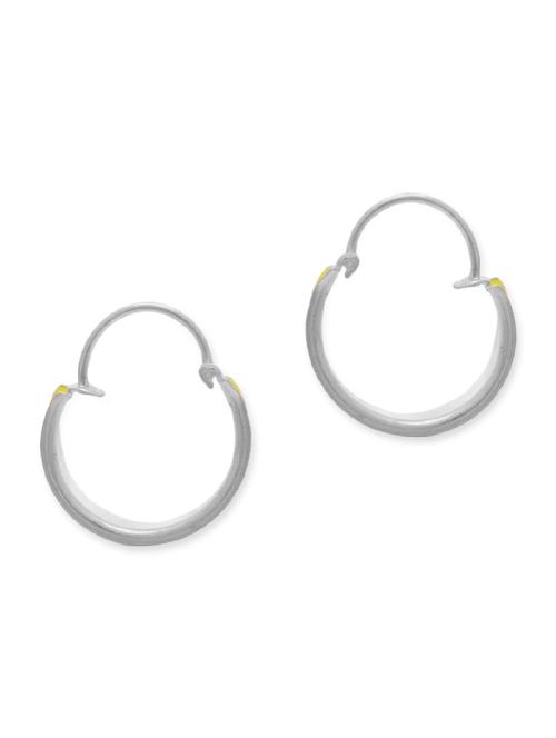 multi colored silver hoop earring - 11296583 - Very Small Image - 1