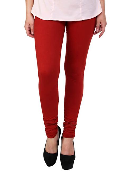 red cotton leggings - 11296675 - Very Small Image - 1