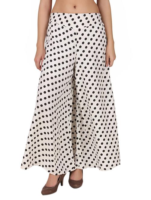 multi colored polyester palazzos - 11300327 - Very Small Image - 1