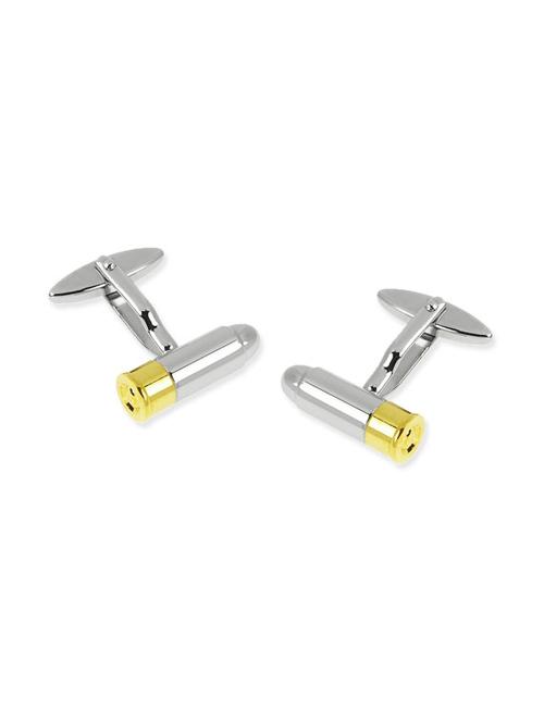 silver metal alloy cuff links - 11301109 - Very Small Image - 1